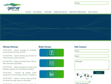Tablet Screenshot of gasmar.com.br